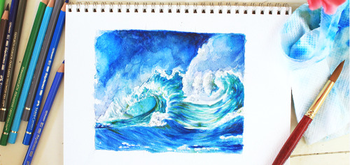 We would like to thank Craftsy for sponsoring this week of EatSleepDraw.
Secrets to Creating Realistic Waterscapes in Mixed Media (eGuide)
Bring crashing waves and cascading waterfalls to life with an exclusive, FREE eGuide!
Capture the power and...