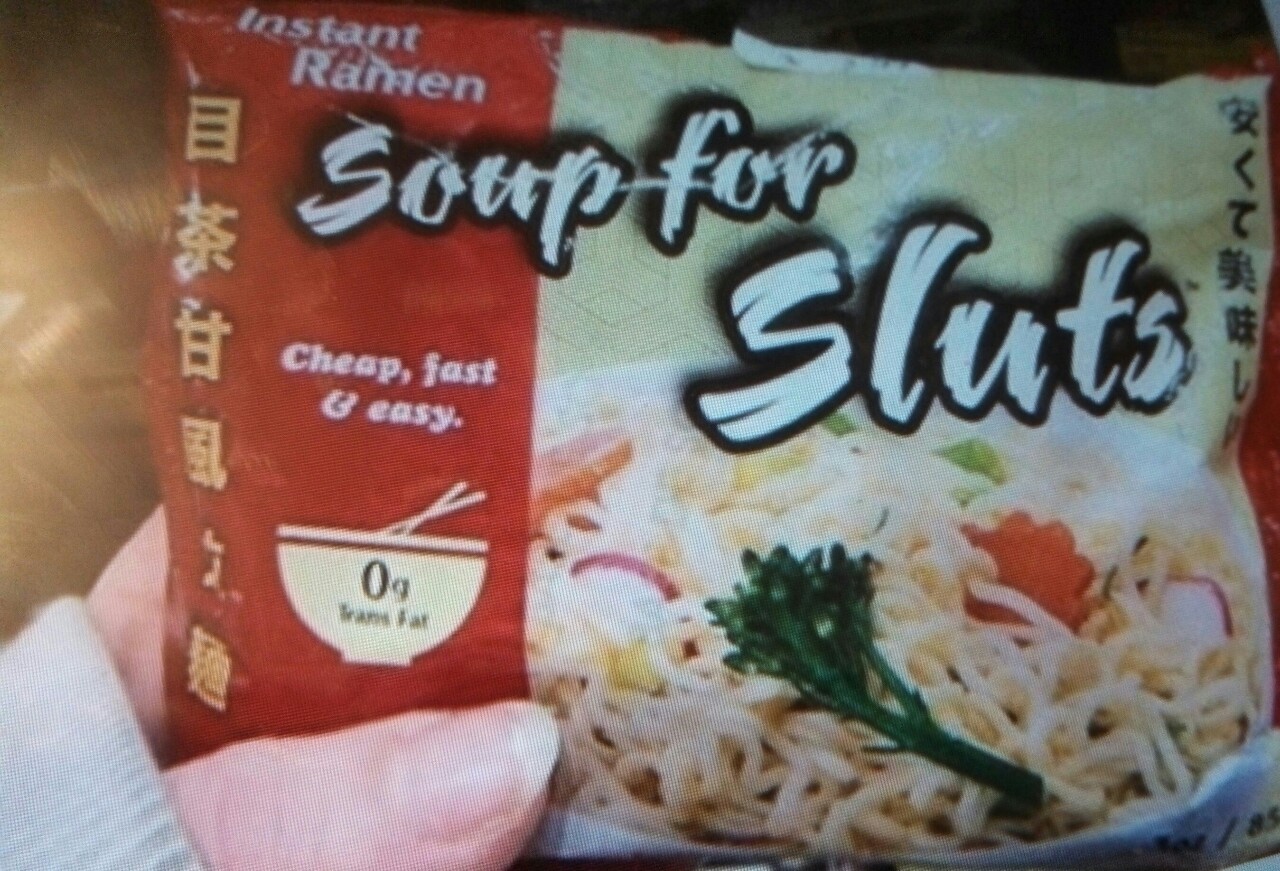 march-rabbit:  Now an instant ramen specially designed for you busy sluts on the