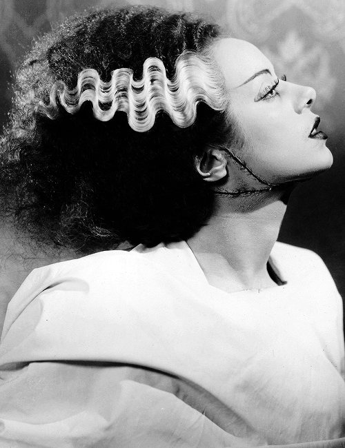 vintagegal:  Elsa Lanchester in The Bride of Frankenstein (1935) Fun facts about