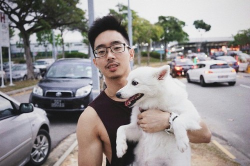 sgicandies: merlionboys:  Not your regular guy next door, because he looks like a large now. 