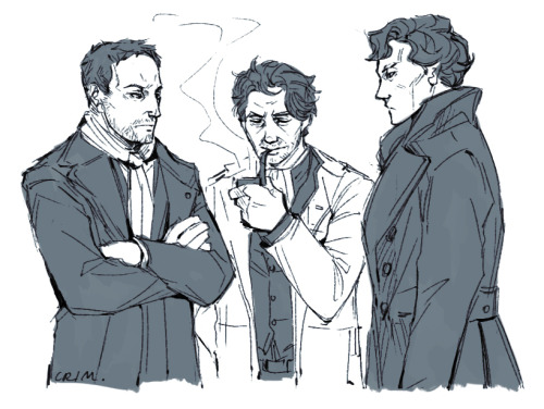 Holmes, Watson, Moriarty… aka what I did today instead of being a productive member of societ