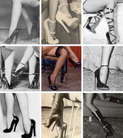 dollsofthe1960s:  Vintage BDSM Heels (and