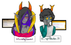 &ndash; typistHalberdier [TH] began messaging screamingNiobium [SN] &ndash; My oc is SN and Dan&rsquo;s is TH! :3