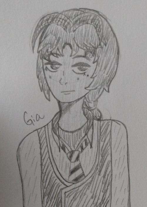 I Wanted To Try Drawing @ramshacklerumble's OC Gia (I Hope You Don't Mind! ) And I'm Pretty Happy With
