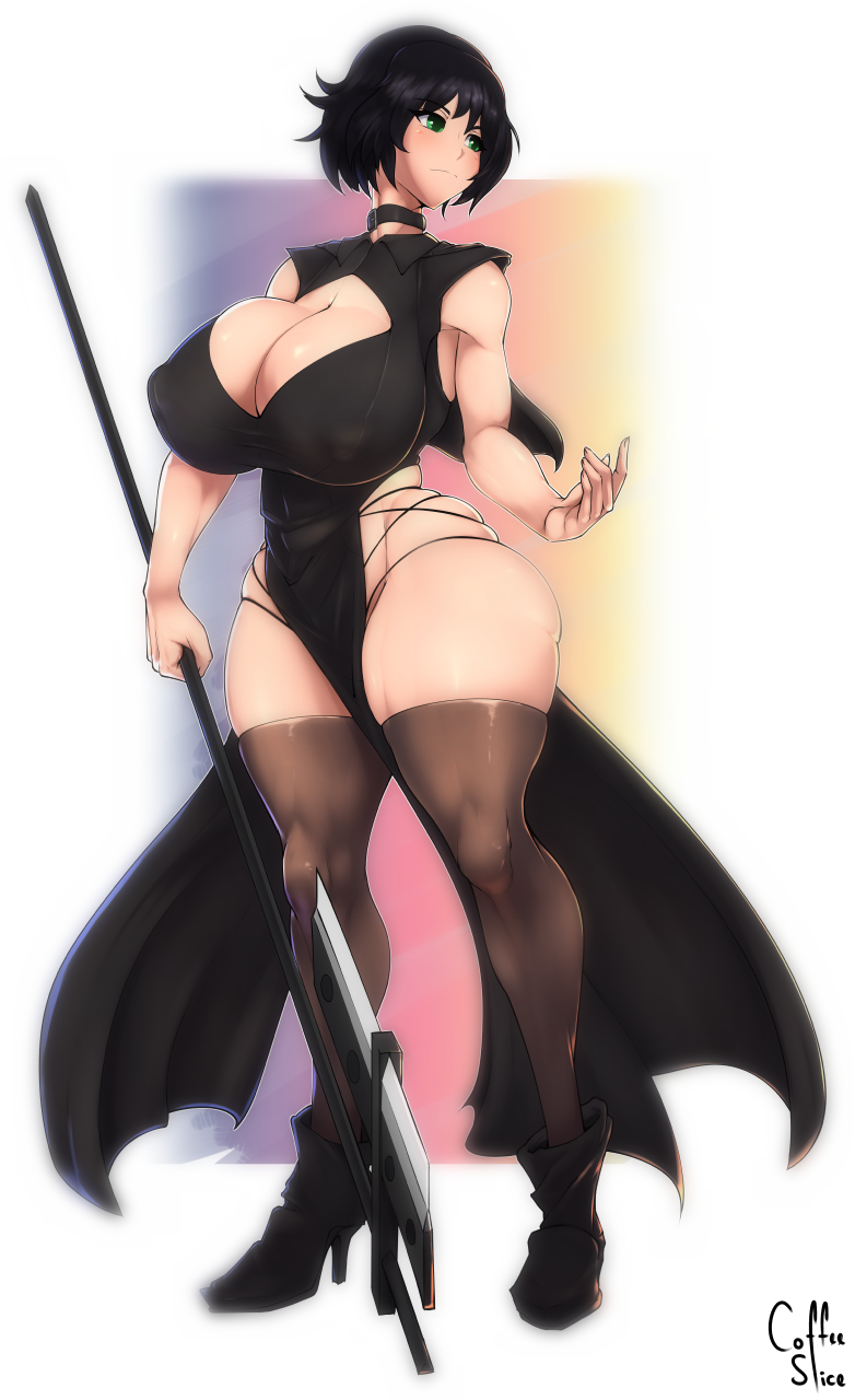 coffeeslice:  Commission! This thicc badass lady is Scythe, requested by @iceveinedalchemist
