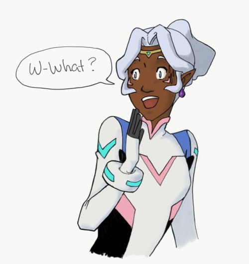 maesonc:Let’s be honest, Allura’s the real wild card on the team.When I have artist block I go to @i