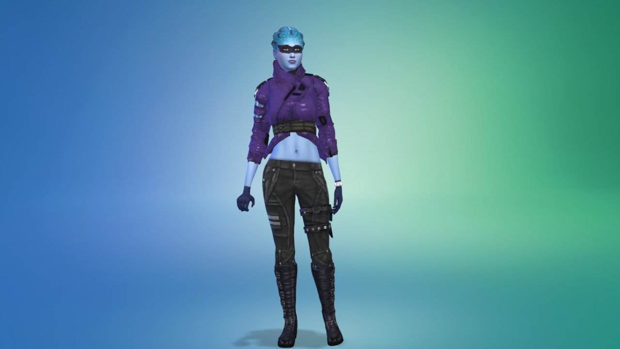 Jony Simmer The Sims 4 Mass Effect Andromeda