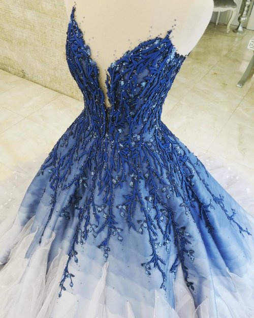 mak tumang prom dress