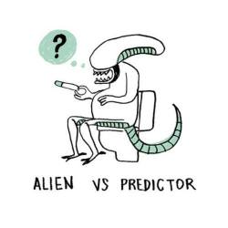 zantonioz:  Alien vs Predictor via http://ift.tt/1fUbd1H
