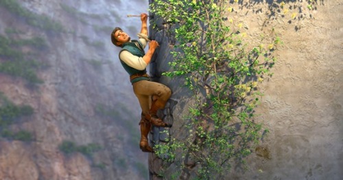 hella-nootella:The Flynn Rider, climbs nearly 90 degree angles to lick salt deposits off the rocks. 