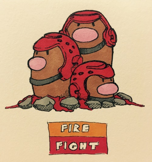 firefightdex:051 - Dugtrio