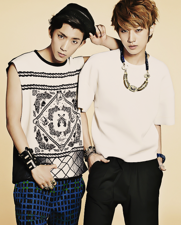 engrich:  b1a4’s jinyoung &amp; gongchan for marie claire 