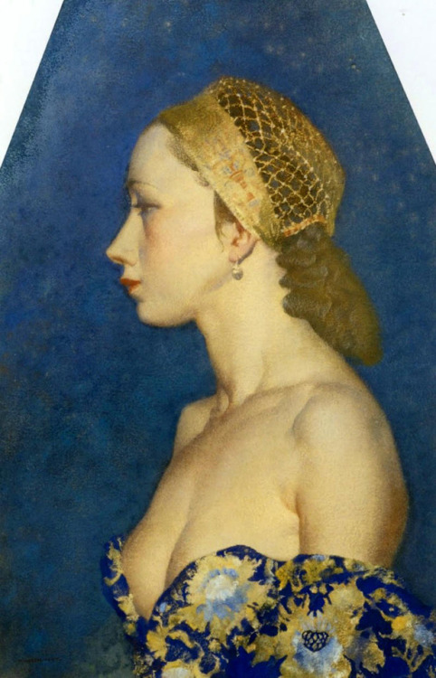 Constanza by by William Russell Flint, 1939