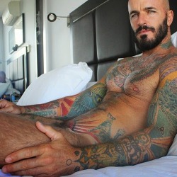 Tattoos. Muscles. Eyes. Feeling a little better&hellip;