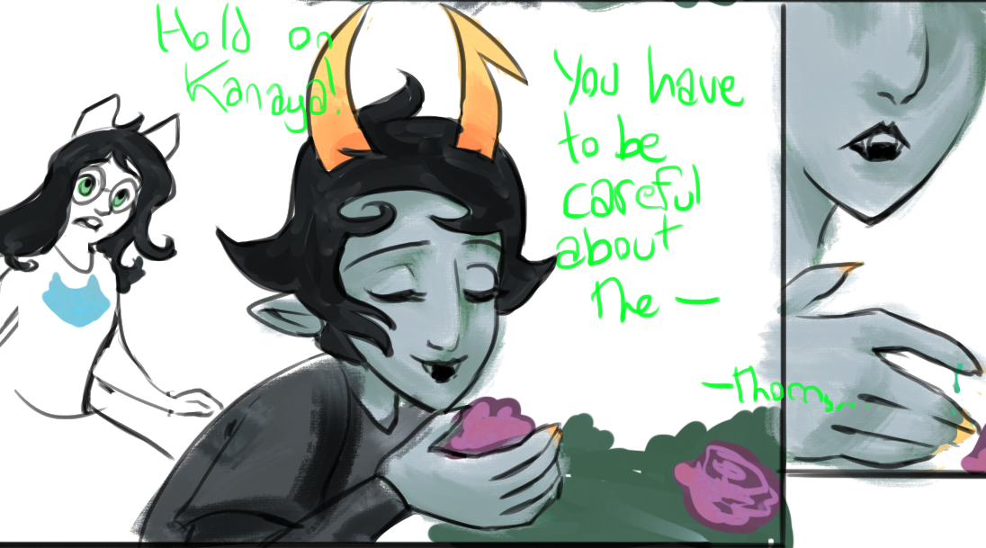 cassandraooc: Kanaya and Jade both love horticulture and I can totally see them gardening