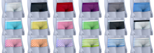 manueapinny: MM ★ Mini shorts Teen to elder18 colors [ Sim File Share ][ TSR ] To be published Jun 6