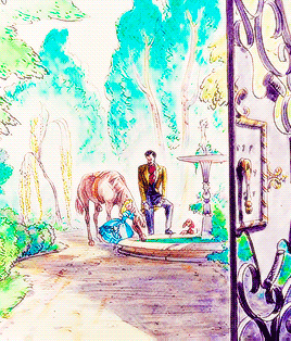 disneyismyescape:   Cinderella with her father // Requested by satnin