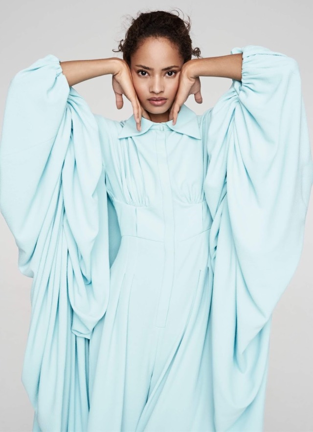 sinnamonscouture:Malaika Firth for Stylist Magazine Feb 2020