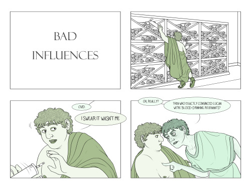 chelidonart:The Dead Romans Society - Bad Influences