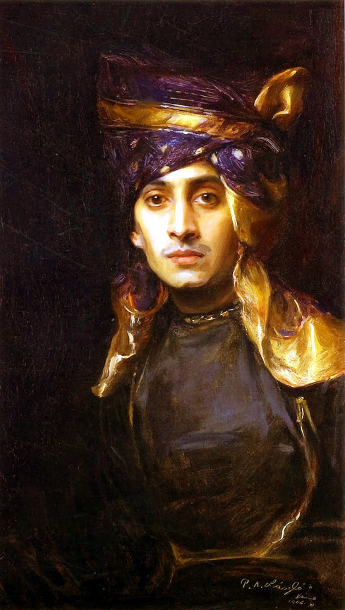 buzz-o-graph:  An Indian prince, artist unknown (illegible to me) 