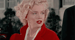 normajeaned: Sure. I’m meeting somebody, just anybody handy, as long as he’s a man! How about the ticket seller himself? I could grab him on my way out, or one of the kids with the phonograph. Anybody suits me. Take your pick.  Niagara (1953)