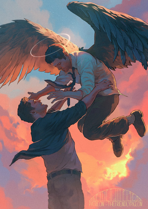 Have A Dreamy Destiel Piece! :D Dean Wants To Get His Hands On His Favourite Angel, But Castiel Is A