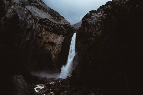 jasonincalifornia: Lower Yosemite Falls  Instagram////Society6