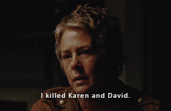 melissascarol:  Carol Peletier Meme ||  9 scenes Confessing to Tyreese - 4.14 “The