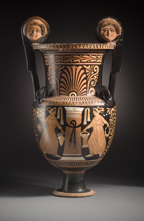 Three painted vases by the so-called Baltimore painter, between circa 320 and circa 310 BC; Ancient 