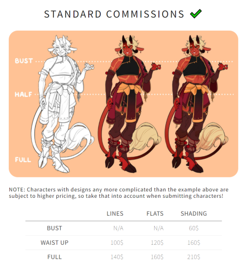 Commissions are open! Commission form will be open for the next 24 hours (March 7th - 8th). I made a