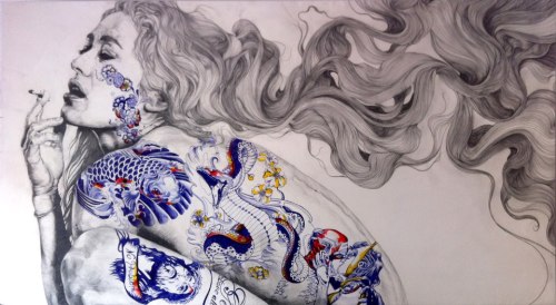 cross-connect:  Gabriel Moreno Gabriel’s work is an astonishly good mix of hand-drawn linework and digital colouring that’s packed with detail – yet immediately beautiful from afar. Illustrator, engraver and painter based in Madrid, graduated of
