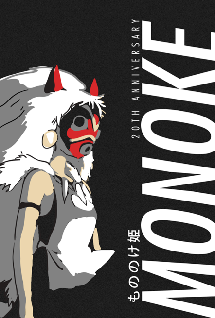 Paying Homage to one of my favourite films. Princess Mononoke is a 1997 Japanese animated epic histo