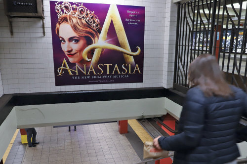 ANASTASIA BROADWAYInspired by the beloved films, ANASTASIA THE MUSICAL is the story of a brave young