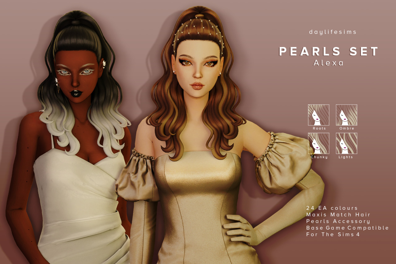 PEARLS HAIR SET - Kasia