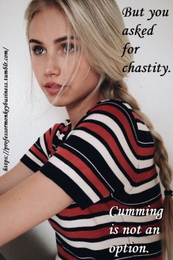 chastity-captions