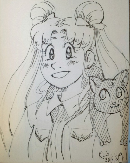 klgfanart:Happy Birthday to one of my all-time favourite anime characters, Usagi Tsukino!!