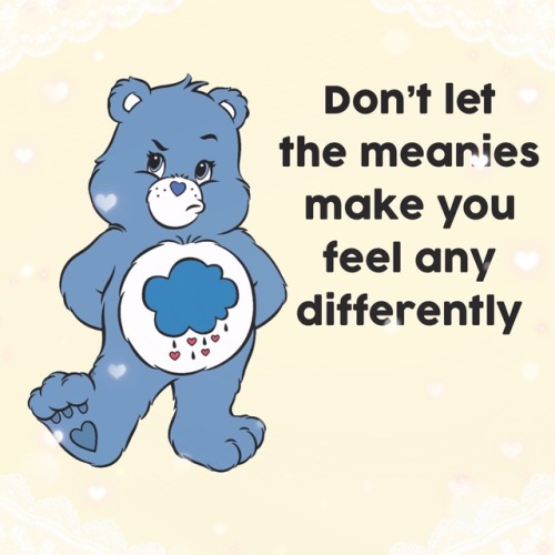 softlittle-edits:The Care Bears have something to say to all you cute lil Littles!