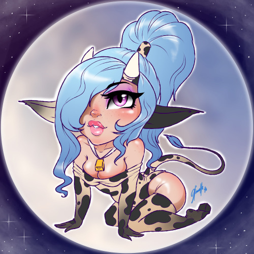 Little Cow Luna &lt;3What does a cow says? - &ldquo;Moooo&rdquo; - right! What does