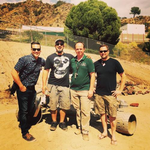 Pretty much the best day ever, hanging out with the incredible Dr. Fred Calef in the Mars Yard at JPL! Onward!!! (at NASA Jet Propulsion Laboratory)