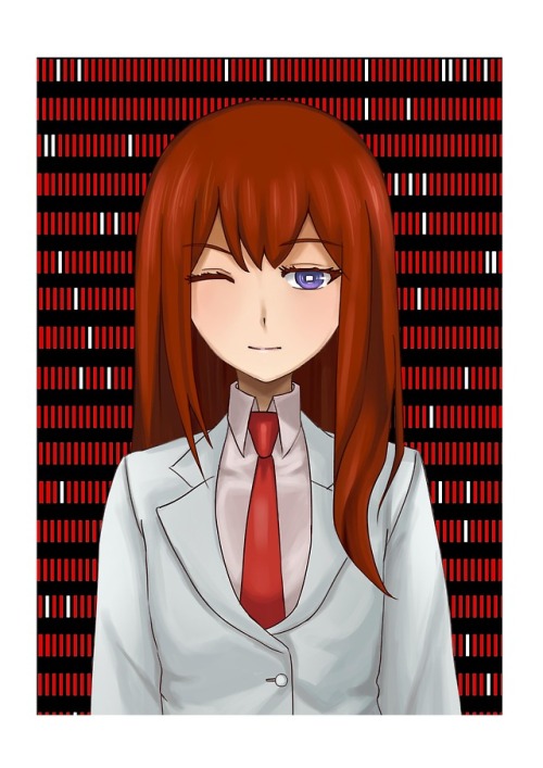 Kyrye Notes Amadeus Kurisu Screenshot Redraw Edit