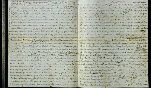 John Brown family letters : Kansas, 1855-1856 [Yale University Library, Beinecke Rare Book and Manus