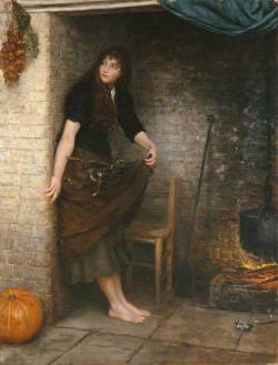 oldpaintings: Cinderella, 1899 by Valentine Cameron Prinsep (English, 1838–1904)