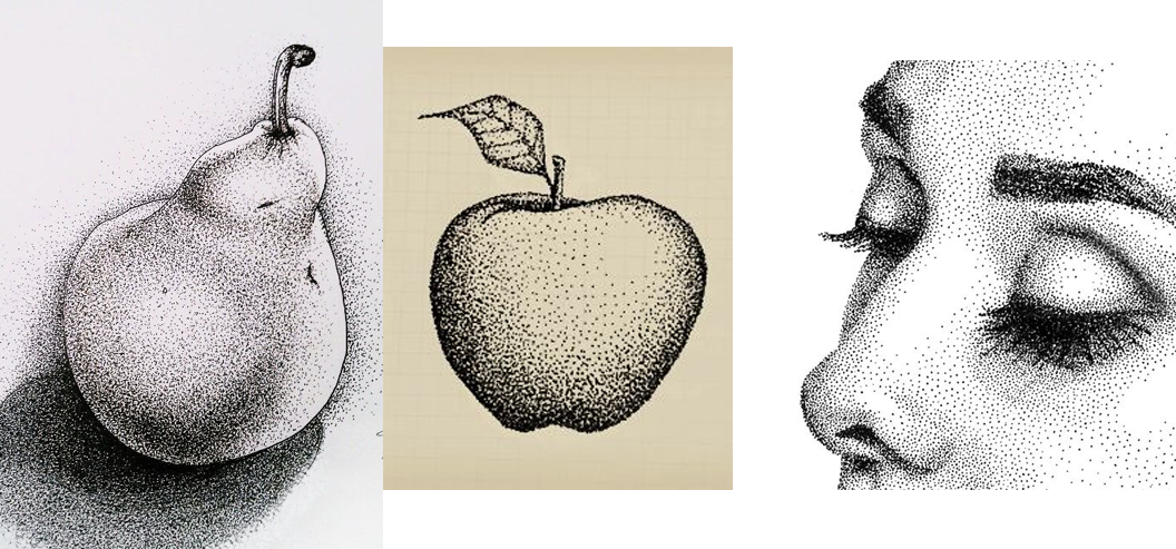 Free Delivery and Returns Stippling: Art and Drawing Technique