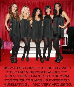 faggotryngendersissification:  Sissy fags