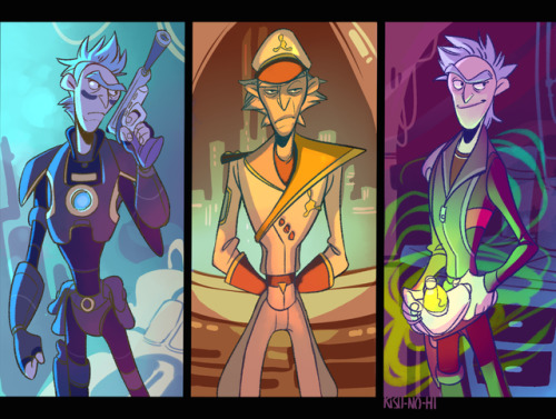 kisu-no-hi: So many Ricks to draw, so little time
