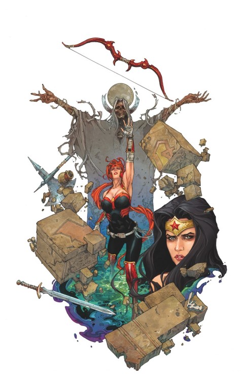 blaxxbat:RED HOOD AND THE OUTLAWS #8Cover by Kenneth Rocafort