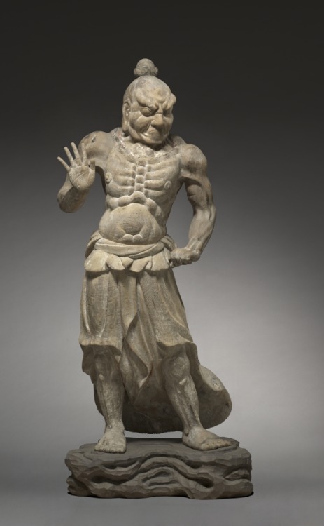 cma-japanese-art: Guardian Figure: Nio, 1200s, Cleveland Museum of Art: Japanese ArtA pair of guardi