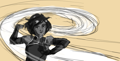 As requested, a happy Korra for secret Santa :) Heavily inspired by dctb's http://dctb.deviantart.co
