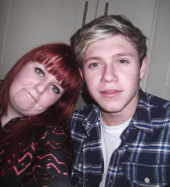 Niall with friends in Mullingar last week (x)