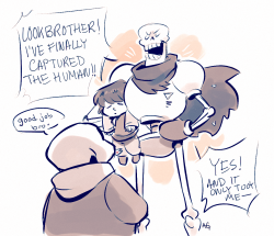 moofrog:  Comic based on Lux’s post about what if Frisk scuffed their knee during the battle against Papyrus. And this would be Papryus’ reaction.  